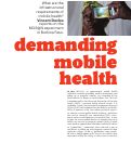 Cover page: Demanding Mobile Health