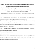 Cover page: Atypical functional connectivity in adolescents and adults with persistent and remitted ADHD during a cognitive control task