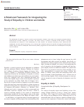 Cover page: A Relational Framework for Integrating the Study of Empathy in Children and Adults