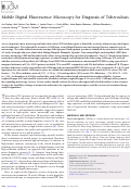 Cover page: Mobile Digital Fluorescence Microscopy for Diagnosis of Tuberculosis