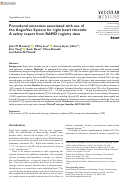 Cover page: Procedural outcomes associated with use of the AngioVac System for right heart thrombi: A safety report from RAPID registry data.