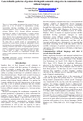 Cover page: Generalisable patterns of gesture distinguish semantic categories in communicationwithout language