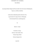 Cover page: Assessing the Risk of Engineered Nanomaterials in the Environment: Modeling Fate, Exposure, and Bioaccumulation