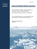 Cover page: Electrochromic Window Demonstration at the John E. Moss Federal Building, 650 Capitol Mall, Sacramento, California