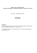 Cover page: Reflexive layers of influence (RLI): A model of social influence, vehicle purchase behavior, and pro-societal values