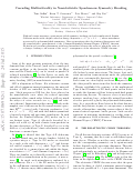 Cover page: Cascading Multicriticality in Nonrelativistic Spontaneous Symmetry Breaking