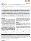 Cover page: Inflammation promotes synucleinopathy propagation.