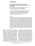 Cover page: Reconstitution of T cell receptor signaling in ZAP-70-deficient cells by retroviral transduction of the ZAP-70 gene.