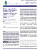 Cover page: The Los Angeles Healthy Community Neighborhood Initiative: A Ten Year Experience in Building and Sustaining a Successful Community-Academic Partnership