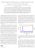 Cover page: Absolute calibration of GafChromic film for very high flux laser driven ion beams