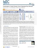 Cover page: Fractionation of Lignin Streams Using Tangential Flow Filtration