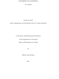 Cover page: Creative Control: Labor, Management, and Technology in the U.S. Culture Industries