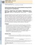 Cover page: EGFR Phosphorylates Tumor-Derived EGFRvIII Driving STAT3/5 and Progression in Glioblastoma