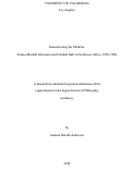 Cover page: Domesticating the Médersa: Franco-Muslim Education and Colonial Rule in Northwest Africa, 1850-1960