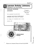 Cover page: SIMPLIFIED CALCULATIONS OF ENERGY USE IN RESIDENCES USING A LARGE DOE-2 DATABASE