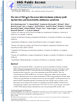 Cover page: The Role of TGF‐β in the Association Between Primary Graft Dysfunction and Bronchiolitis Obliterans Syndrome