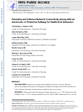 Cover page: Parenting and Salience Network Connectivity Among African Americans: A Protective Pathway for Health-Risk Behaviors