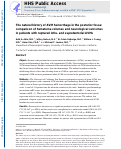 Cover page: The natural history of AVM hemorrhage in the posterior fossa: comparison of hematoma volumes and neurological outcomes in patients with ruptured infra- and supratentorial AVMs.