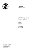 Cover page: High Speed Trains for California (Volume II: Detailed Segment Descriptions, Cost Estimates, and Travel Time Calculations)