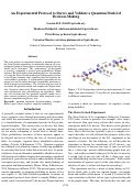 Cover page: An Experimental Protocol to Derive and Validate a Quantum Model ofDecision-Making