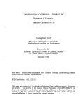 Cover page: TheImpact of Corporate Restructuring On Industrial Research and Development