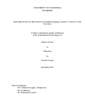 Cover page: Home-Based Literacy Interventions for English Language Learners: A Review of the Literature