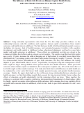 Cover page: The Influence of Early-Life Events on Human Capital, Health Status, and Labor Market Outcomes Over the Life Course