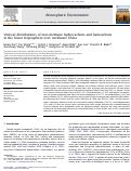 Cover page: Vertical distributions of non-methane hydrocarbons and halocarbons in the lower troposphere over northeast China