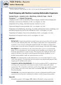 Cover page: Skull-stripping with machine learning deformable organisms