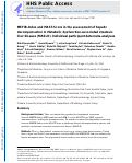 Cover page: MEFIB‐Index and MAST‐Score in the assessment of hepatic decompensation in metabolic dysfunction‐associated steatosis liver disease—Individual participant data meta‐analyses