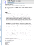 Cover page: The Tabula Sapiens: A multiple-organ, single-cell transcriptomic atlas of humans