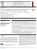 Cover page: 25-Year trends in hypertension prevalence, awareness, treatment, and control in an Indian urban population: Jaipur Heart Watch