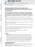 Cover page: Exploring feedback‐controlled versus open‐circuit electrochemical lipolysis in ex vivo and in vivo porcine fat: A feasibility study