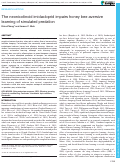 Cover page: The neonicotinoid imidacloprid impairs honey bee aversive learning of simulated predation