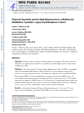 Cover page: Physical Inactivity and Incident Depression in a Multiracial, Multiethnic Systemic Lupus Erythematosus Cohort