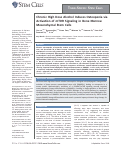 Cover page: Chronic High Dose Alcohol Induces Osteopenia via Activation of mTOR Signaling in Bone Marrow Mesenchymal Stem Cells