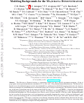 Cover page: Modeling backgrounds for the Majorana Demonstrator