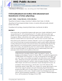 Cover page: Child Maltreatment and Mother–Child Transmission of Stress Physiology