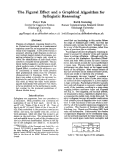 Cover page: The Figural Effect and a Graphical Algorithm for Syllogistic Reasoning