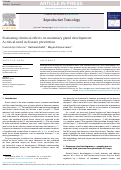 Cover page: Evaluating chemical effects on mammary gland development: A critical need in disease prevention