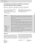 Cover page: A Population-Level Analysis of Pituitary Carcinoma from the National Cancer Database.