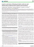 Cover page: Linoleic acid esters of hydroxy linoleic acids are anti-inflammatory lipids found in plants and mammals