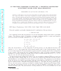 Cover page: On the Well-Posedness of Reduced 3D Primitive Geostrophic Adjustment Model with Weak Dissipation