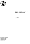 Cover page: Methodology for Mode Selection in Corridor Analysis of Freight Transportation