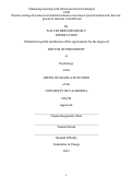 Cover page: Enhancing learning with subsecond retrieval attempts AND Practice testing of science text material enhances retention of practiced material, but non-practiced material is unaffected