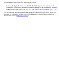 Cover page: Experimental comparison of pyranometer, reflectometer, and spectrophotometer methods for the measurement of roofing product albedo