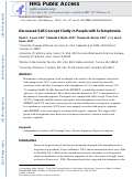 Cover page: Decreased Self-Concept Clarity in People with Schizophrenia