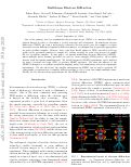 Cover page: Multibeam Electron Diffraction