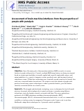 Cover page: Assessment of brain–machine interfaces from the perspective of people with paralysis