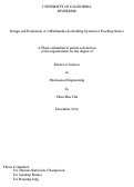 Cover page: Design and Evaluation of a Multimedia Scaffolding System for Teaching Statics